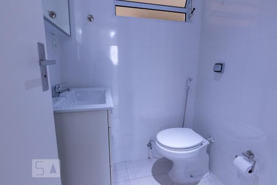 Banheiro de apartamento à venda com 1 quarto, 34m² em Campos Elíseos, São Paulo