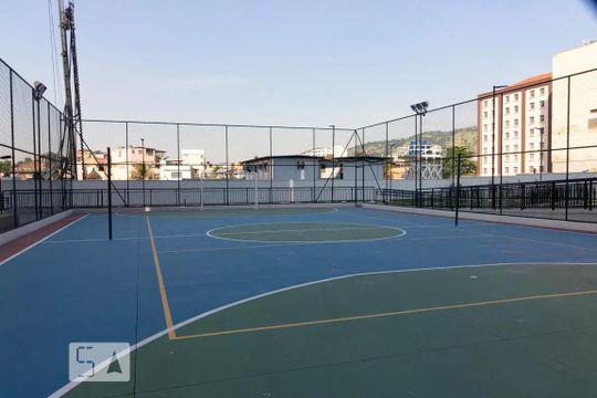 Área Comum - Quadra esportiva de apartamento para alugar com 2 quartos, 48m² em Engenho Novo, Rio de Janeiro