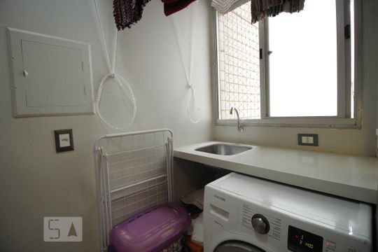 Área de Serviço de apartamento à venda com 2 quartos, 73m² em Sul (Águas Claras), Brasília