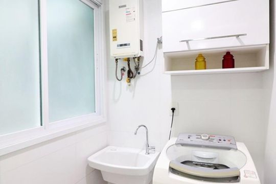 Área de Serviço de apartamento para alugar com 2 quartos, 85m² em Recreio dos Bandeirantes, Rio de Janeiro
