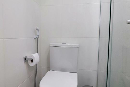 Banheiro da Suíte de apartamento para alugar com 2 quartos, 85m² em Recreio dos Bandeirantes, Rio de Janeiro