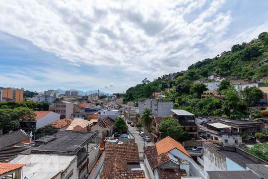 Vista da Sala de apartamento à venda com 2 quartos, 77m² em Fonseca, Niterói
