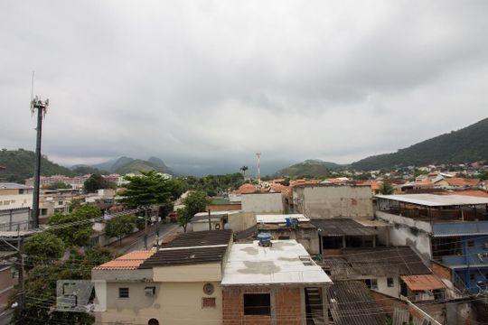 Vista da Varanda de apartamento para alugar com 3 quartos, 68m² em Taquara, Rio de Janeiro