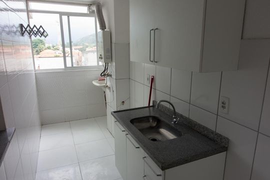 Cozinha - Armários de apartamento para alugar com 3 quartos, 68m² em Taquara, Rio de Janeiro