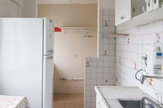 Cozinha de kitnet/studio para alugar com 1 quarto, 30m² em Lauzane Paulista, São Paulo