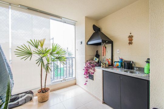 Varanda Gourmet de apartamento à venda com 2 quartos, 79m² em Vila São José (ipiranga), São Paulo