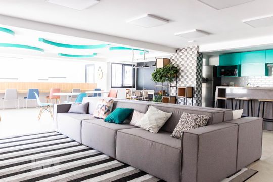 Área Comum de apartamento para alugar com 1 quarto, 66m² em São João, Porto Alegre