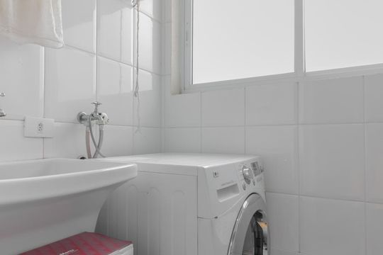 Área de serviço de apartamento para alugar com 3 quartos, 86m² em Cambuci, São Paulo