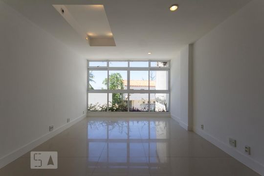 Sala de apartamento para alugar com 3 quartos, 134m² em Barra da Tijuca, Rio de Janeiro