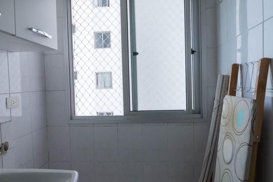 Área de Serviço de apartamento à venda com 2 quartos, 65m² em Vila Principe de Gales, Santo André
