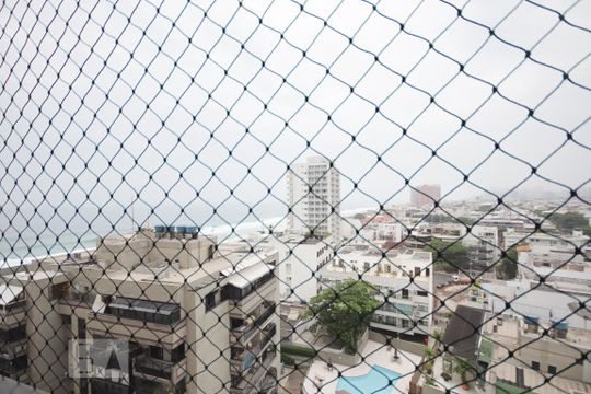 Varanda de apartamento para alugar com 1 quarto, 60m² em Barra da Tijuca, Rio de Janeiro