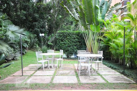 Jardim de apartamento à venda com 3 quartos, 119m² em Vila Andrade, São Paulo