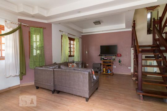 Sala de casa à venda com 4 quartos, 190m² em Parque Continental I, Guarulhos