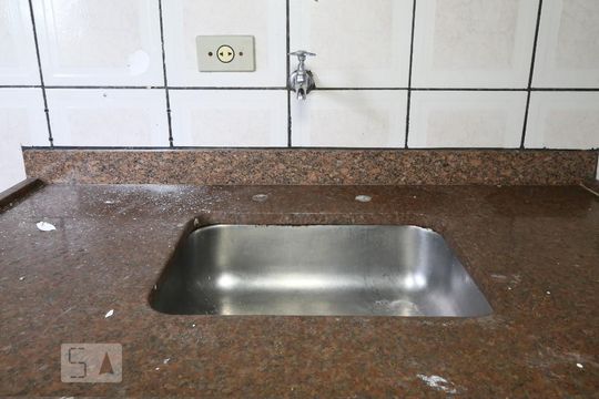 Cozinha de casa para alugar com 1 quarto, 40m² em Vila Maria, São Paulo