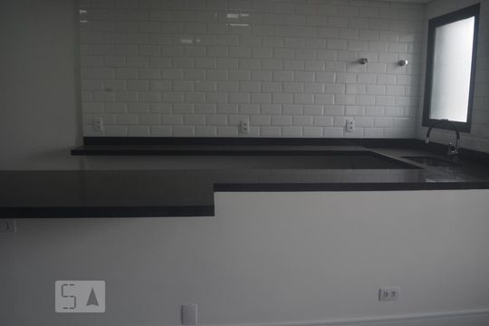 Cozinha de apartamento à venda com 1 quarto, 45m² em Vila Andrade, São Paulo