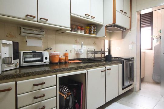 Cozinha de apartamento à venda com 3 quartos, 75m² em Jardim Vazani, São Paulo
