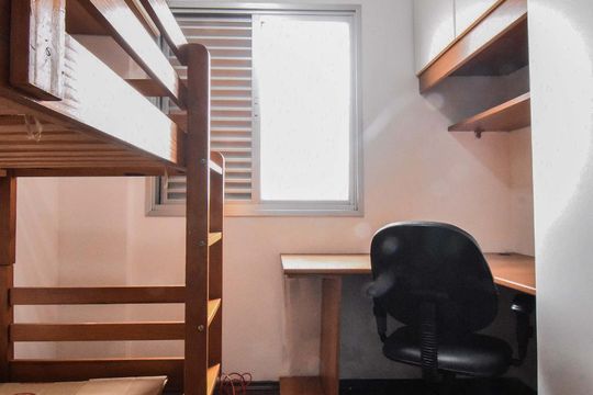 Quarto 02 de apartamento para alugar com 2 quartos, 50m² em Vila Constança, São Paulo