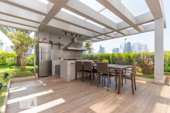 Churrasqueira de apartamento à venda com 1 quarto, 35m² em Pinheiros, São Paulo