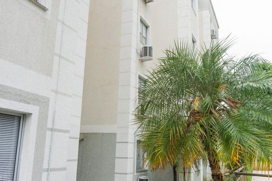 Fachada do bloco de apartamento à venda com 2 quartos, 47m² em Operário, Novo Hamburgo
