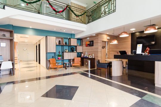 Hall de kitnet/studio à venda com 1 quarto, 18m² em Santa Paula, São Caetano do Sul