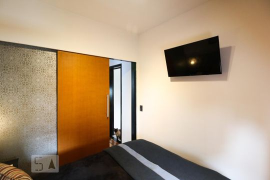 Quarto de apartamento para alugar com 2 quartos, 48m² em Brooklin Paulista, São Paulo