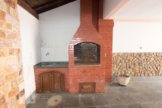 Churrasqueira de casa de condomínio para alugar com 3 quartos, 130m² em Taquara, Rio de Janeiro