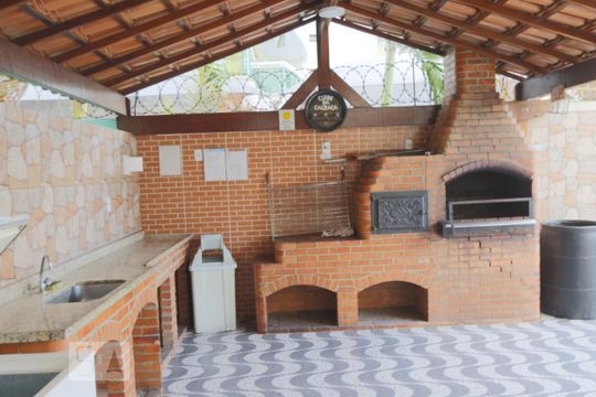 Área comum - Churrasqueira de apartamento para alugar com 2 quartos, 70m² em Jacarepaguá, Rio de Janeiro