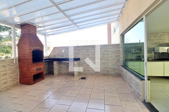 Área comum - Churrasqueira de apartamento à venda com 2 quartos, 48m² em Utinga, Santo André