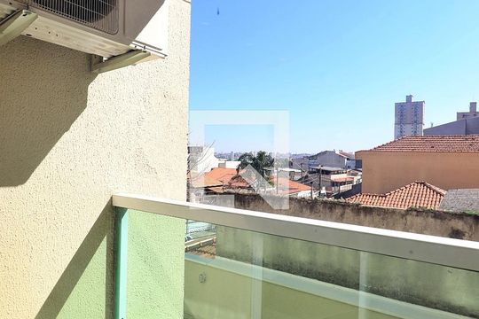 Varanda da Sala de apartamento à venda com 2 quartos, 48m² em Utinga, Santo André