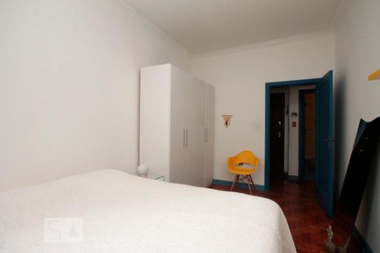 Quarto de apartamento à venda com 1 quarto, 85m² em Jardim Paulista, São Paulo