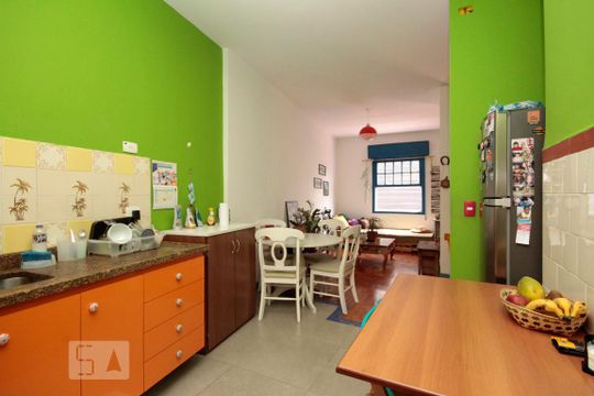 Cozinha de apartamento à venda com 1 quarto, 85m² em Jardim Paulista, São Paulo