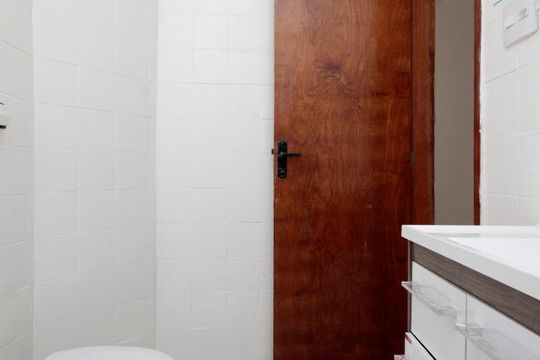 Banheiro de apartamento à venda com 1 quarto, 50m² em Bela Vista, São Paulo