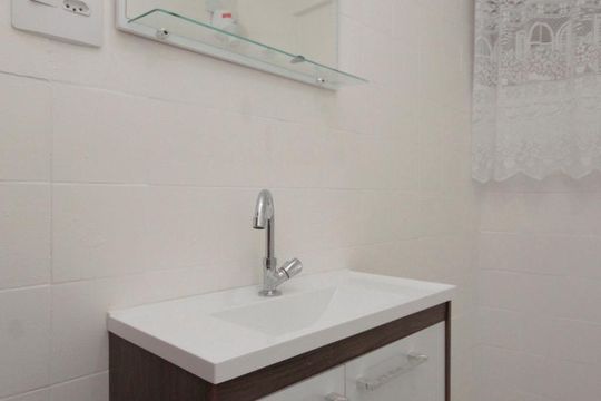 Banheiro de apartamento à venda com 1 quarto, 50m² em Bela Vista, São Paulo