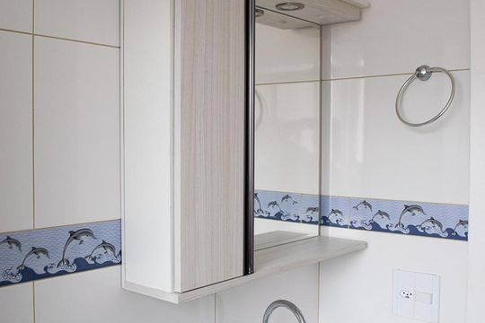 Banheiro de apartamento para alugar com 2 quartos, 60m² em Sítio do Mandaqui, São Paulo