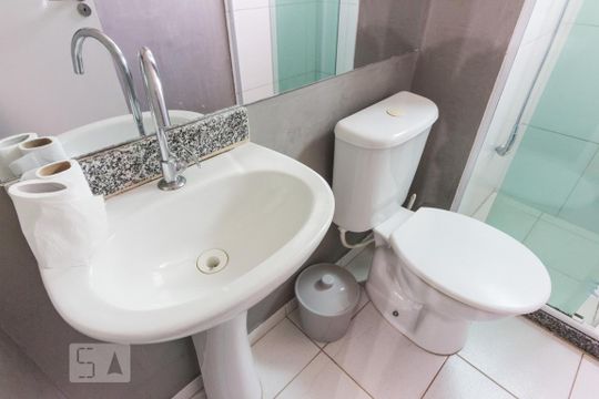 Banheiro de apartamento à venda com 2 quartos, 59m² em Jardim Peri, São Paulo