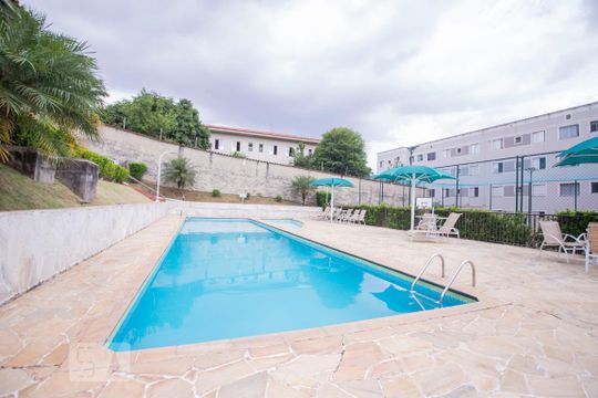 piscina de apartamento à venda com 2 quartos, 50m² em Jardim Nova Europa - Condomínio Rubi Ville, Campinas