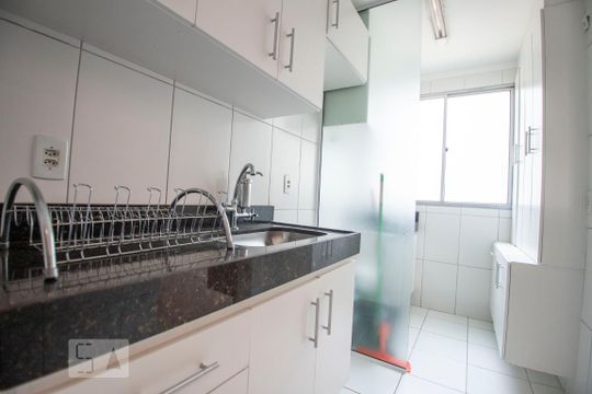 cozinha de apartamento à venda com 2 quartos, 50m² em Jardim Nova Europa - Condomínio Rubi Ville, Campinas