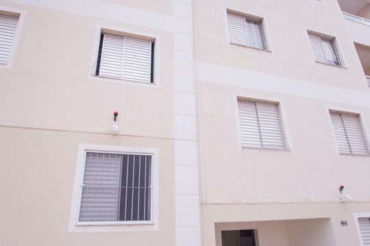 fachada de apartamento à venda com 2 quartos, 50m² em Jardim Nova Europa - Condomínio Rubi Ville, Campinas