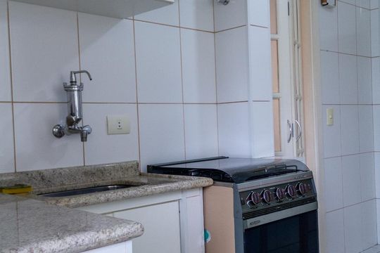 Cozinha de apartamento para alugar com 3 quartos, 97m² em Perdizes, São Paulo