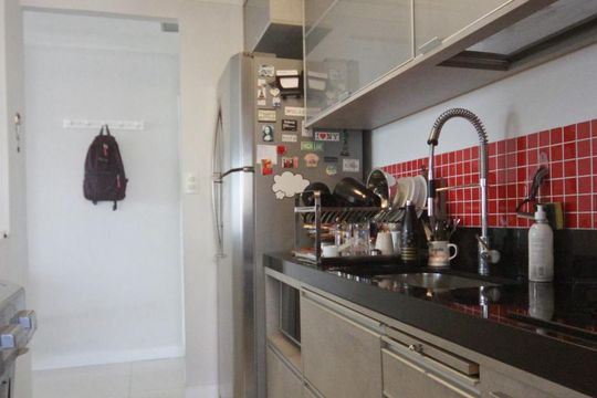Cozinha de apartamento à venda com 2 quartos, 83m² em Santana, São Paulo