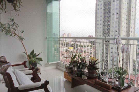 Varanda gourmet de apartamento à venda com 2 quartos, 83m² em Santana, São Paulo