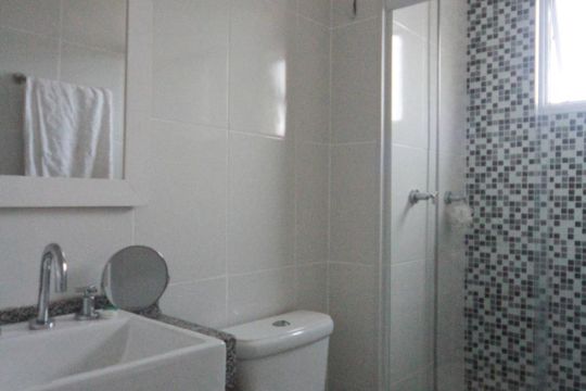 Banheiro da Suíte de apartamento à venda com 2 quartos, 83m² em Santana, São Paulo