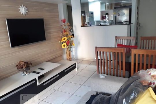 Sala de apartamento para alugar com 1 quarto, 46m² em Botafogo, Rio de Janeiro