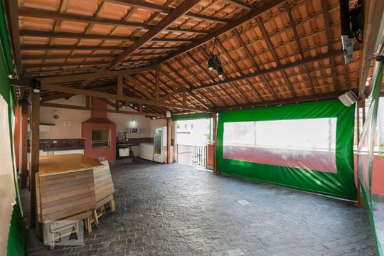 Área comum - Churrasqueira de apartamento à venda com 3 quartos, 64m² em Jardim Celeste, São Paulo