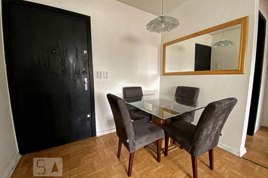Sala de Jantar de apartamento à venda com 1 quarto, 41m² em Centro, São Leopoldo