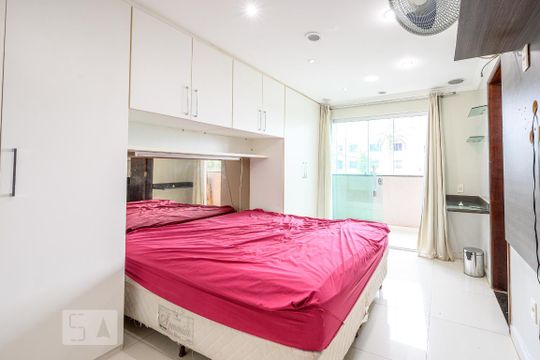 Suíte de apartamento à venda com 1 quarto, 44m² em Guará Ii, Brasília
