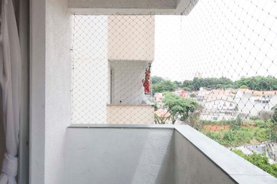 Sacada de apartamento para alugar com 3 quartos, 58m² em Vila Pereira Barreto, São Paulo