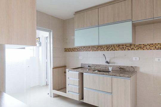 Cozinha de apartamento para alugar com 2 quartos, 69m² em Jardim Oriental, São Paulo