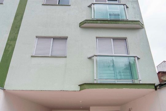 Fachada  de apartamento à venda com 2 quartos, 110m² em Jardim Ana Maria, Santo André