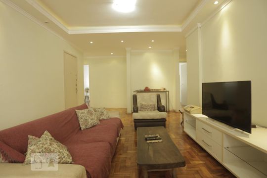 Sala de apartamento à venda com 4 quartos, 110m² em República, São Paulo
